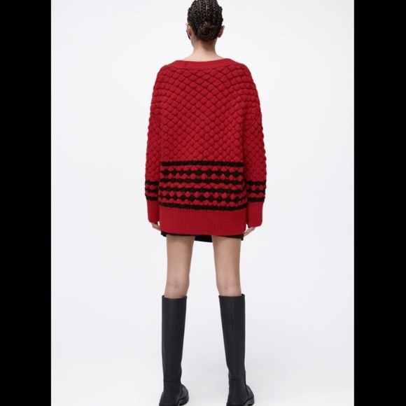 SOLD! Zara funky chunky knit cardigan - Picture 6 of 10